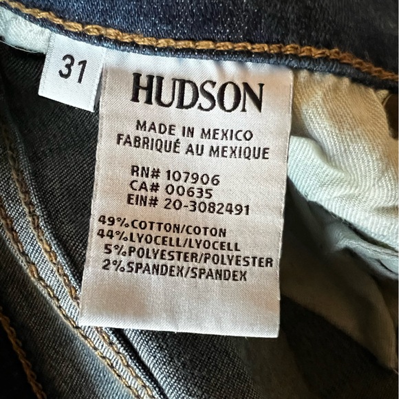 Hudson Nico Midrise Super Skinny jeans - Picture 6 of 6